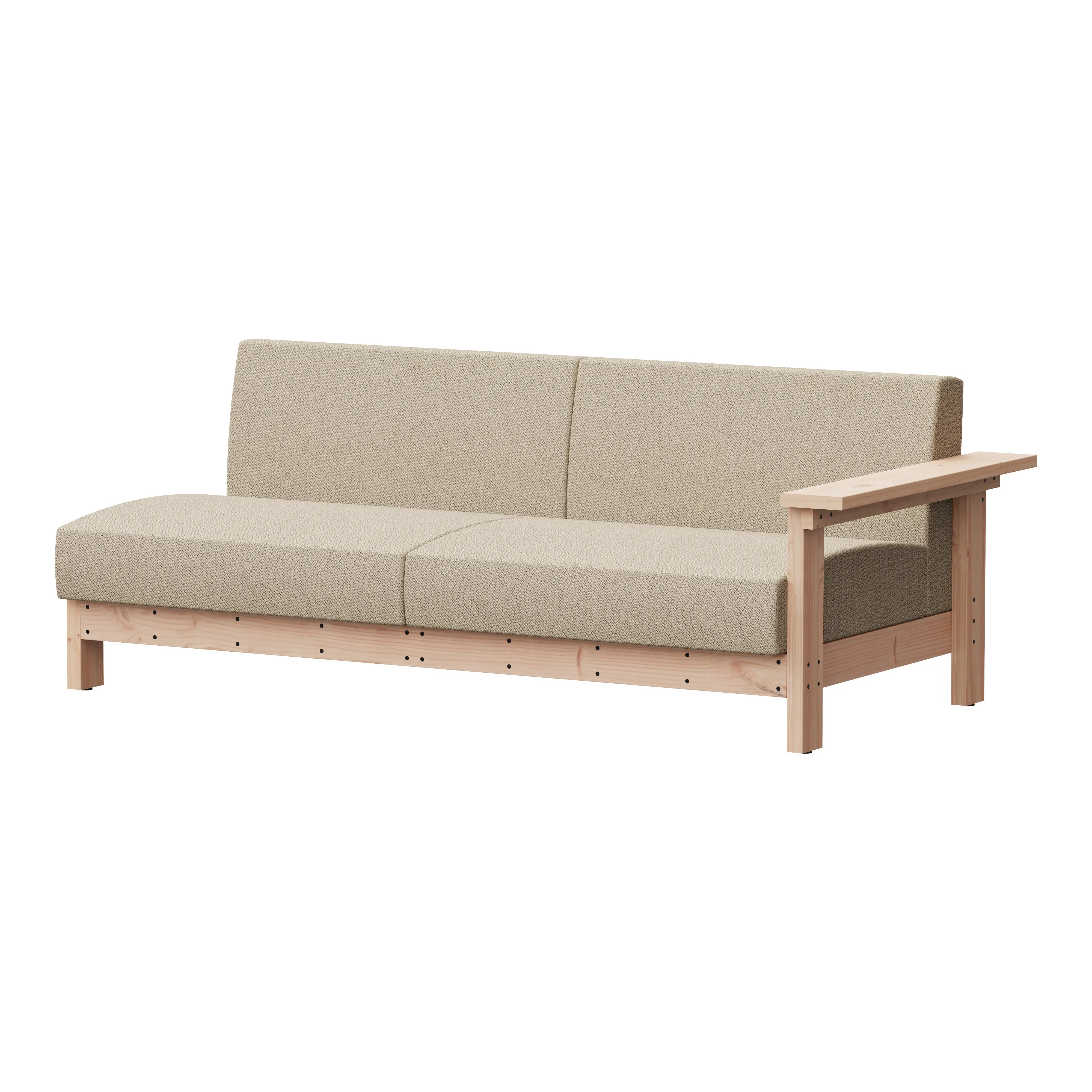 KOBO LOUNGE SERIES SOFA 3P ONE ARM-L