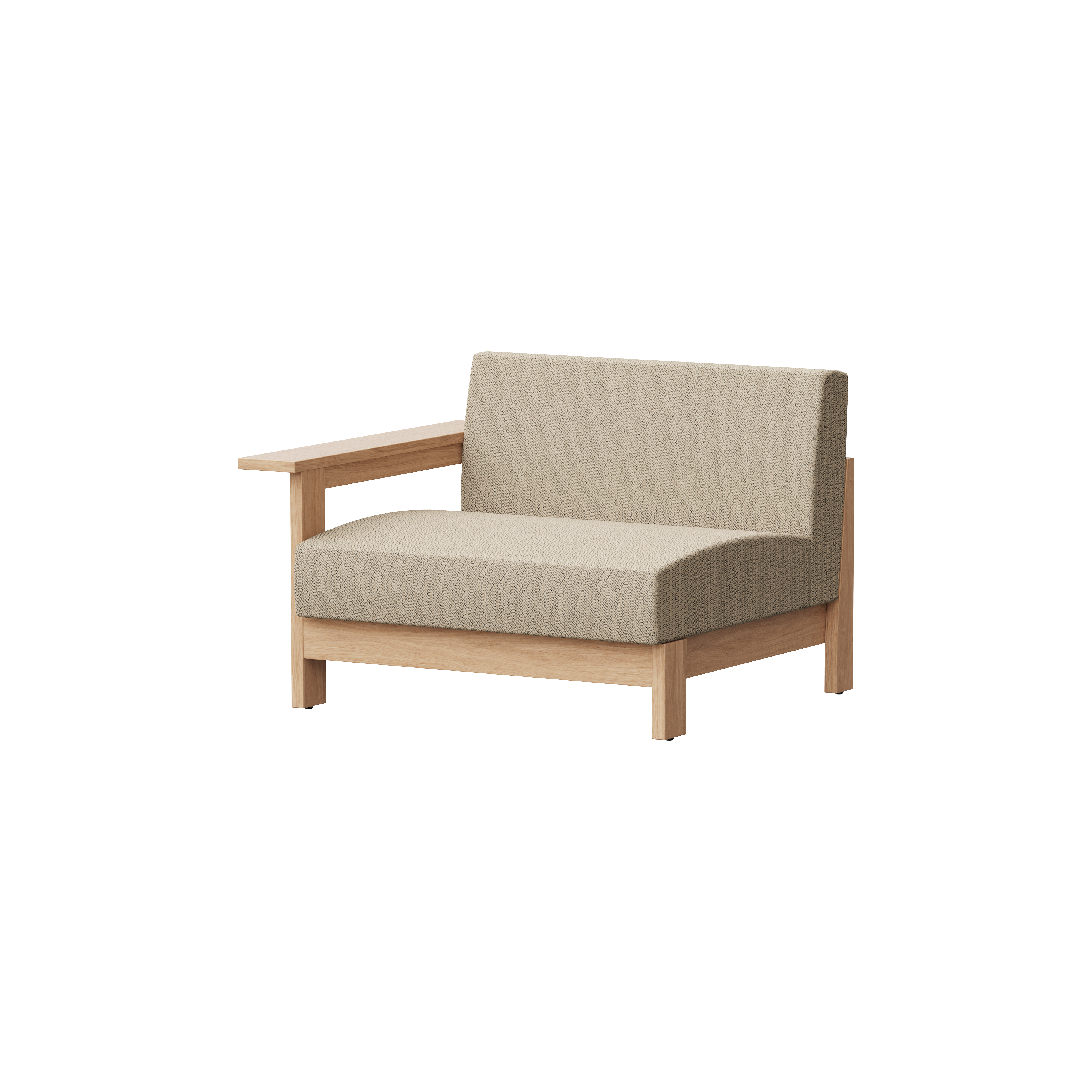 KOBO LOUNGE SERIES SOFA 1.5P ONE ARM-R